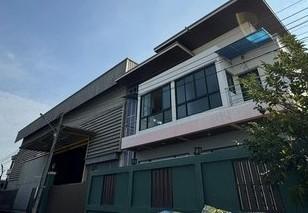 ให้เช่าโกดัง 1,000 ตร.ม. มีออฟฟิศ 2 ชั้น ซอยเลียบคลองบางน้ำจืด สมุทรสาคร 1