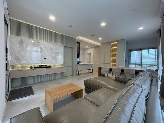 PB5853ให้เช่า บ้านเดี่ยว ย่านราม2 บางนา-วงแหวน โครงการ มัณฑนา บางนา-วงแหวน แบบบ้านไซส์M หน้าบ้านหันทางทิศใต้ 3