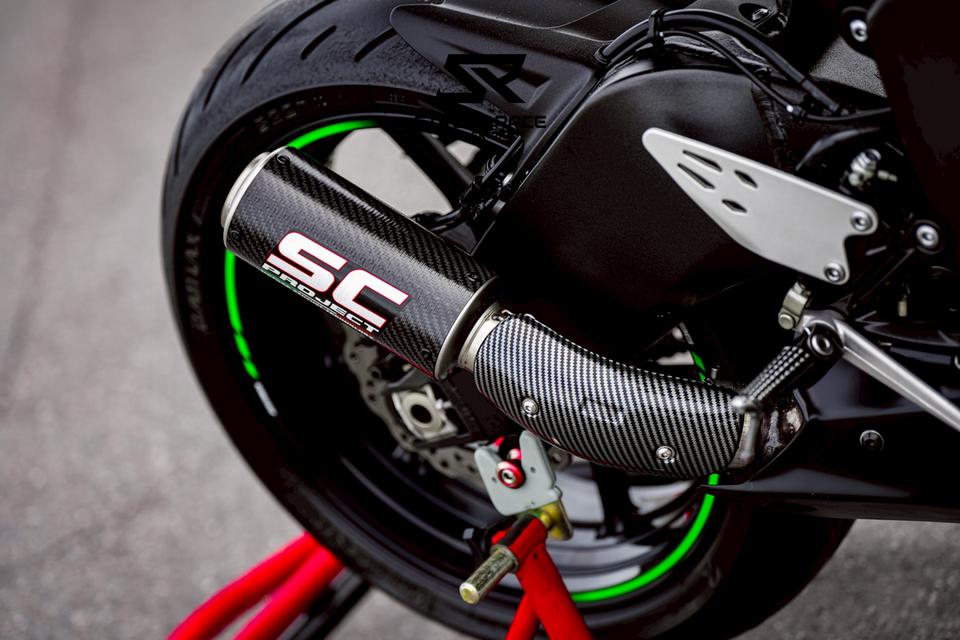 2019 Kawasaki ninja zx6-r krt รถปี 2019 ดำเขียว ของแต่งพอมี 18