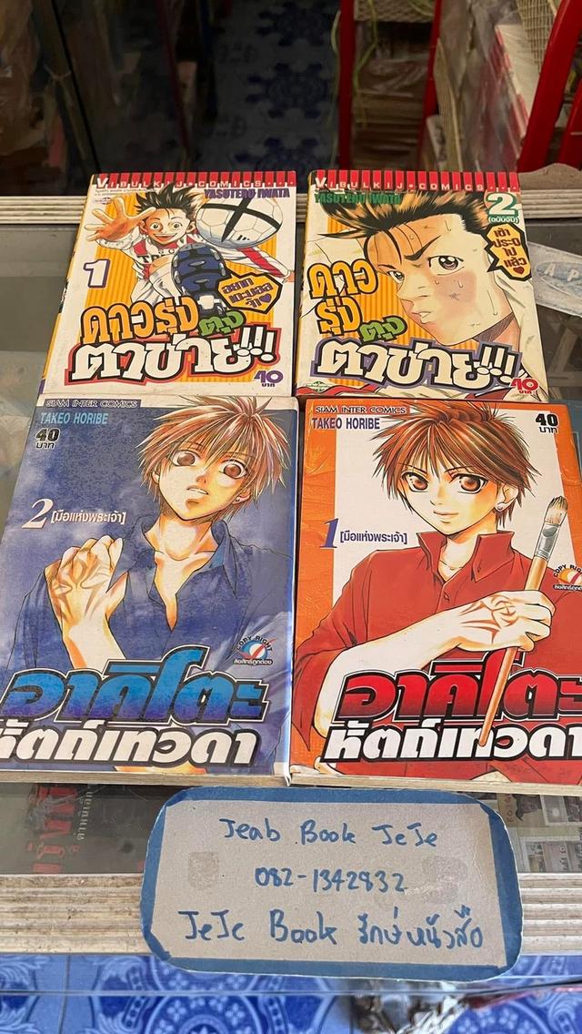 หนังสือการ์ตูน 2 เล่มจบ ขายยกชุด