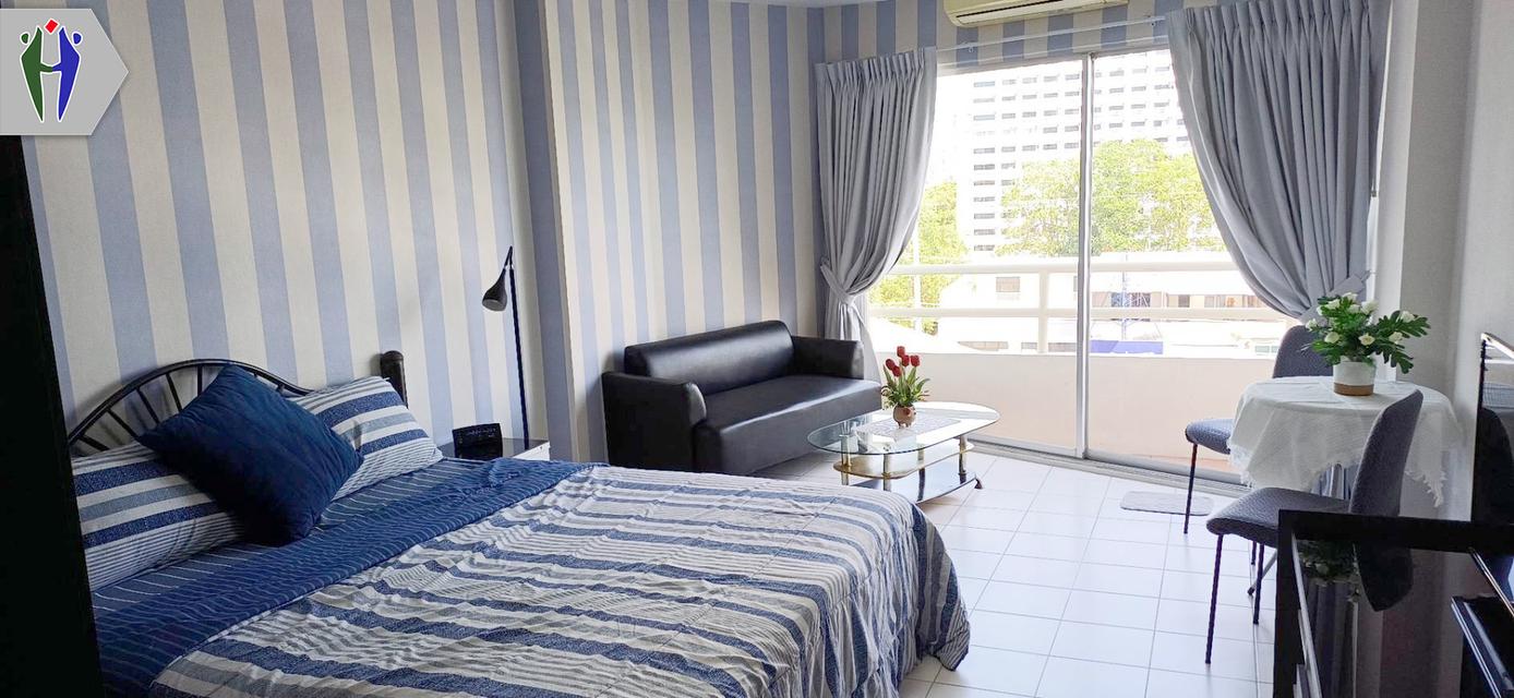 ให้เช่าวิวทะเล1 คอนโด 30 ตารางเมตร พัทยา มีรถประจำทางผ่าน 8