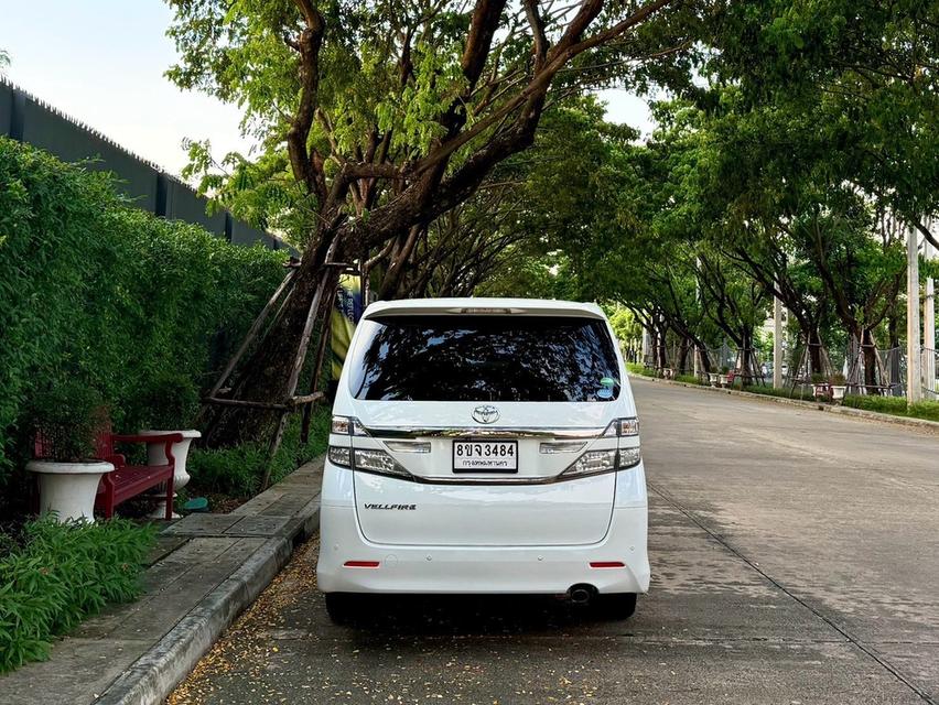 (แจ้งรหัสรถ CH3484) #Toyota #Vellfire 2.4 ZG ปี 2014 สีขาว รูปย่อยที่ 3