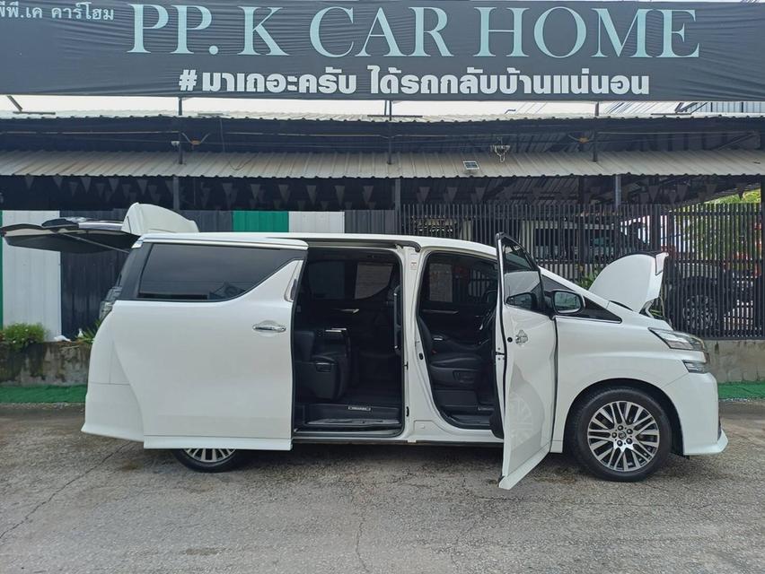ปี 2017 TOYOTA VELLFIRE ZG EDITION AUTO TOP เบนซิน มือเดียวออกห้าง 9