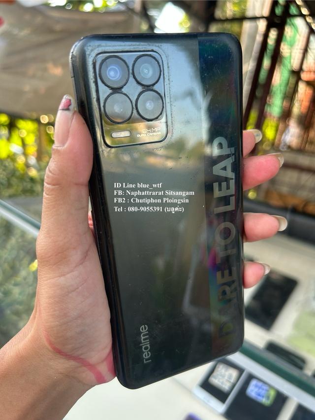 Realme8 5G จอ6.5นิ้ว 2ซิม Rom128Ram8 Android13 โหลดแอพได้ ใช้งานปกติ ได้ทุกซิม รูปที่ 1