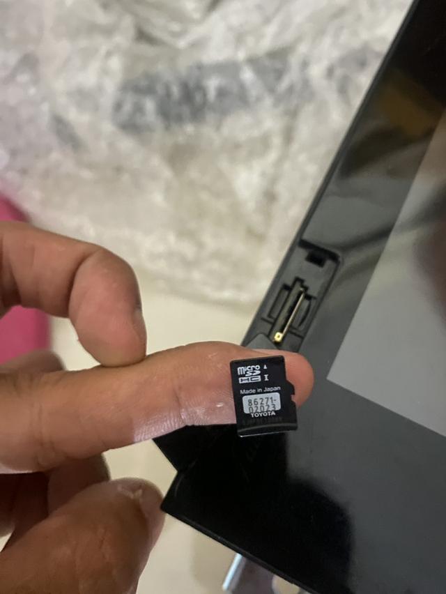 จอรถยนต์ Fortuner 2019  + SD Card ( ของแท้ )