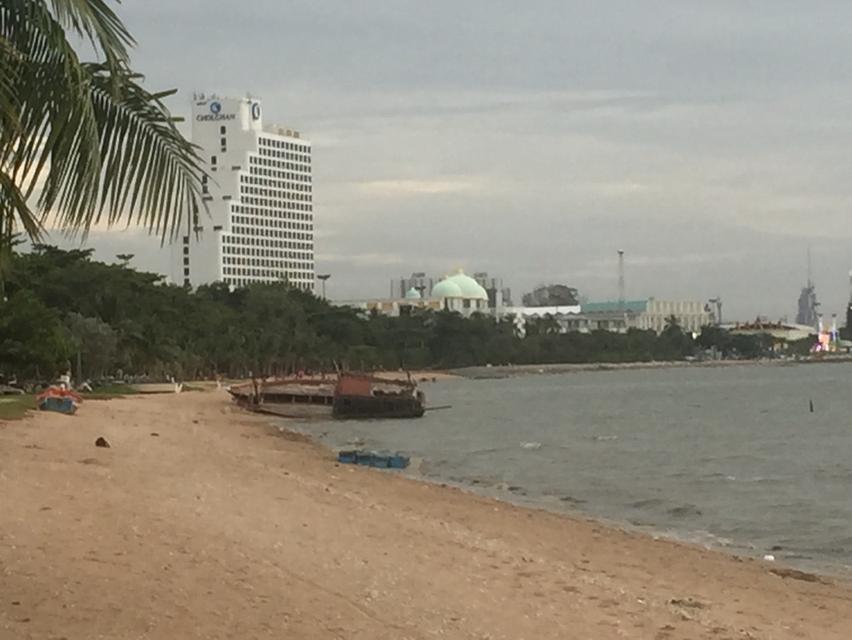 ที่ดินแปลงสวย  ริมชายหาดกระทิงลาย (บางละมุง) พัทยา   เนื้อที่  2-0-88 ไร่   6