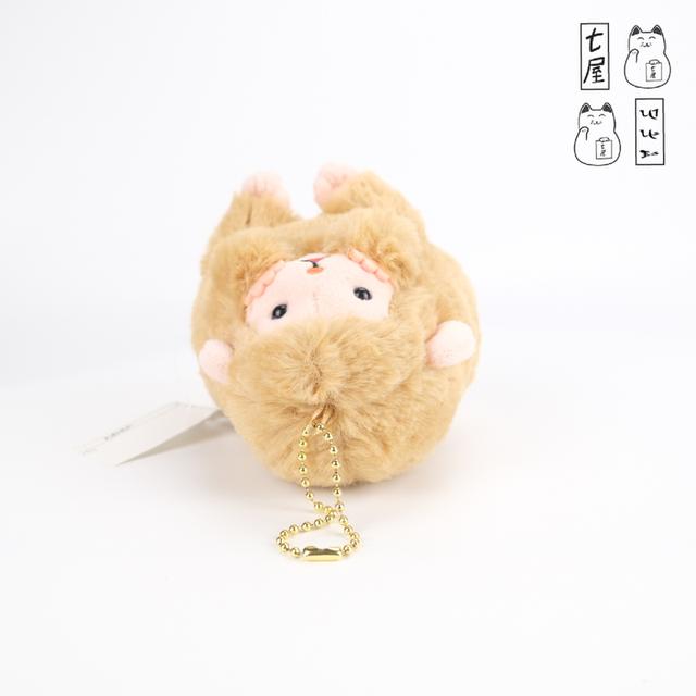 พวงกุญแจ ลิงอ้วน คินาโกะ ดังโงะ 🐒 Kinako Monkey・Saru Dango ~ AMUSE Plush Keychain ~ Mascot 10 cm 🍡 รูปที่ 7