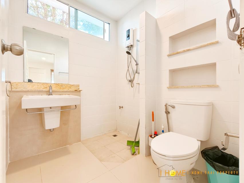 🏡 ให้เช่าบ้านเดี่ยวหลังใหญ่ 114 ตรว. 3 นอน 1 ทำงาน 1 แม่บ้าน 52,000.-/เดือน (รวมส่วนกลาง) ✨ 8