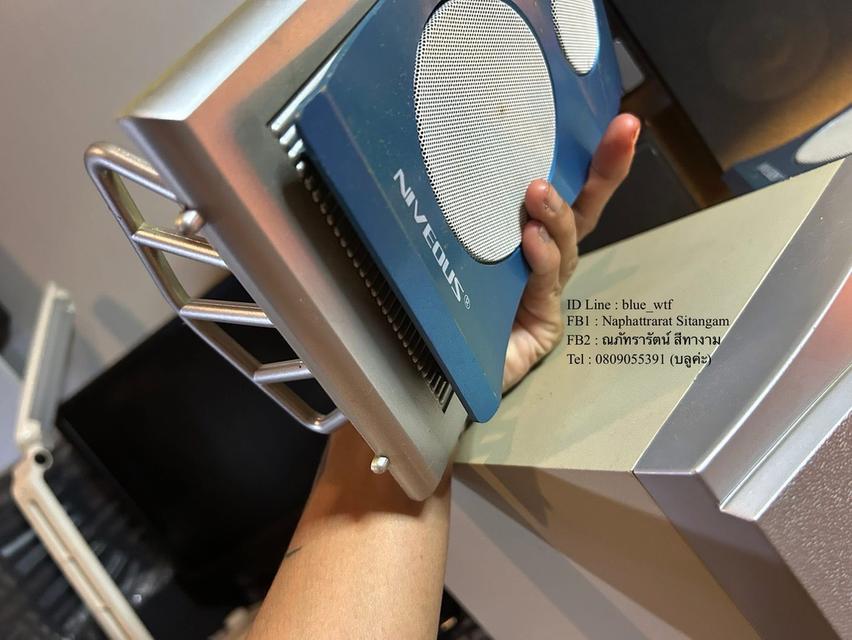 ลำโพงซับ NIVEOUS SA-1200เบสหนัก เสียงแน่น ขายยกเซ็ท3ชิ้น999 ค่า