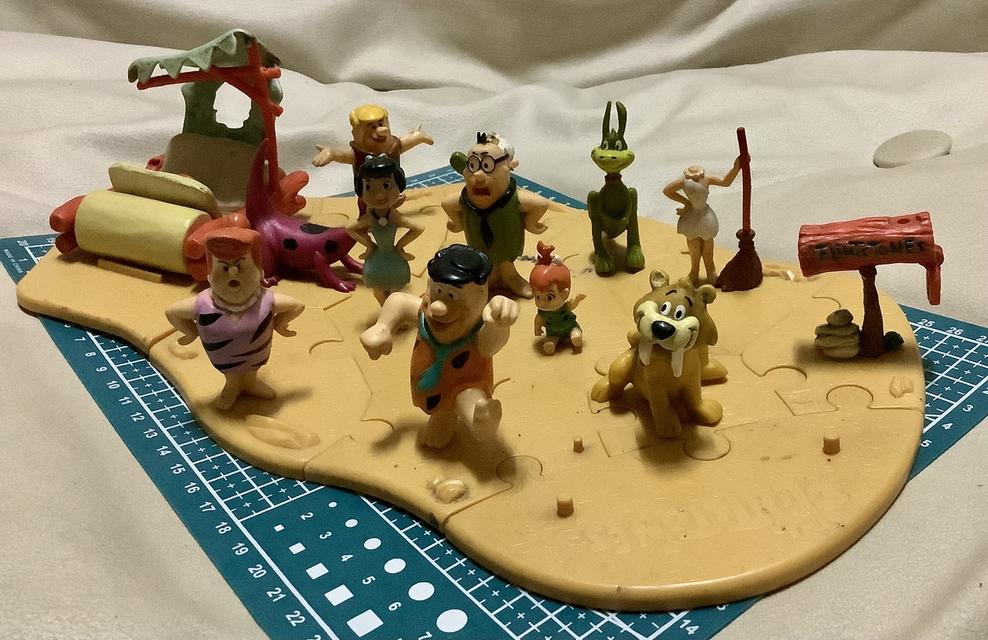 มนุษย์หินฟริ้นท์สโตน7-11มือสอง(ขายยกชุด) 2