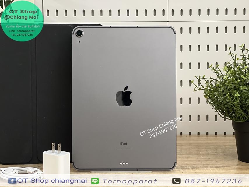 iPad Air 4 64 GB wifi+Cellular Space Gray  ขาย 12,900 บาท 2