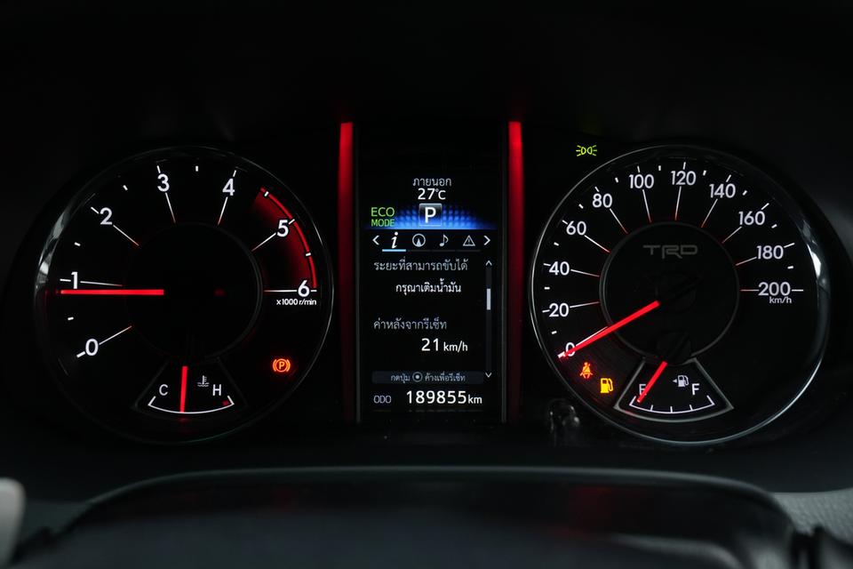 2018 TOYOTA FORTUNER 2.8 TRD SPORTIVO 4WD SUV สีดำ เลขไมล์ 189855 กม. 19