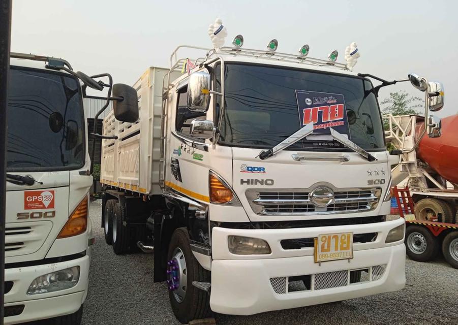 ขายรถบรรทุก 10 ล้อดั้มพ์ Hino รุ่น FM2P 320 แรงม้า