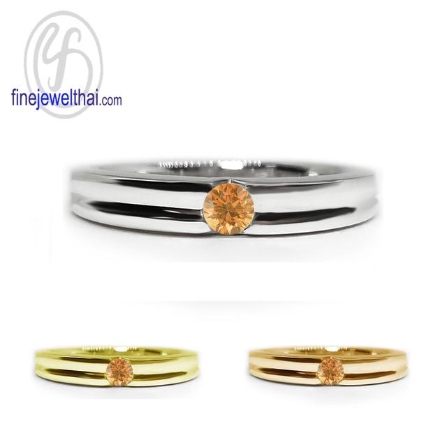 Finejewelthai แหวนบุษราคัม พลอยแท้ พร้อมใบรับรอง R1207 2