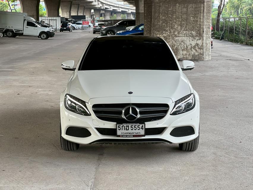 ขายรถ Benz C350e AMG W205 ปี 2017 สีขาว เกียร์ออโต้