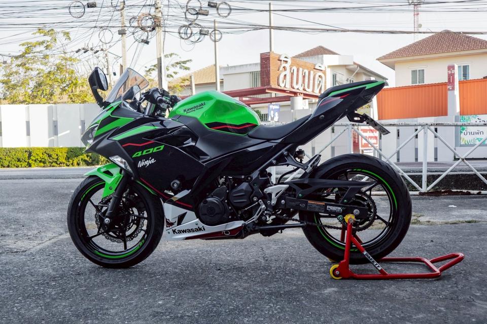 Ninja400 Kawasaki จดปี2022 สีเขียว รูปที่ 3