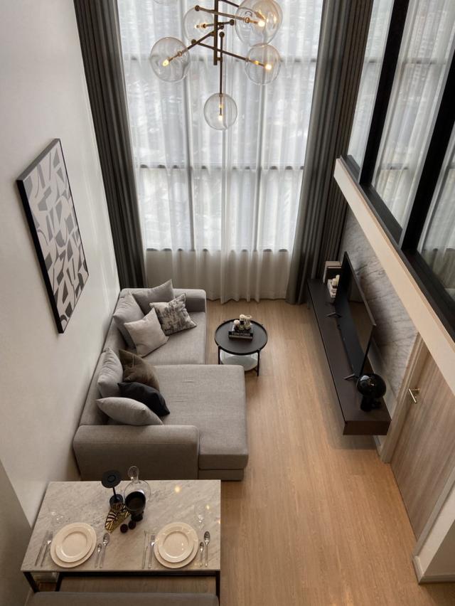 ให้เช่า คอนโด Duplex สไตล์ Modern 2 นอน ไนท์บริดจ์ ไพรม์ สาทร ใกล้ BTSช่องนนทรี 58 ตรม. 1