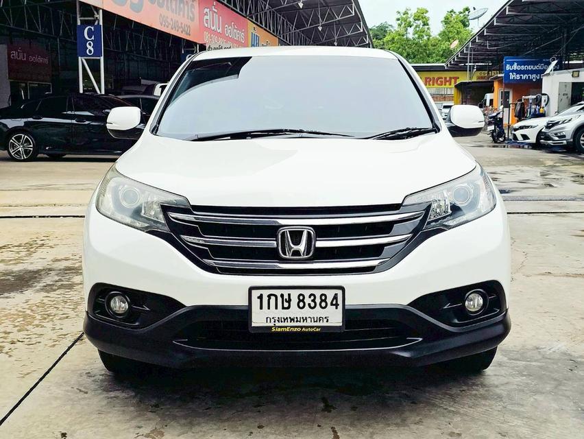 รหัสรถ SEZ8384 📌Honda Cr-v 2.0 E 4WD เกียร์ ออโต้ เบนซิน สี ขาว ปี 2013 4