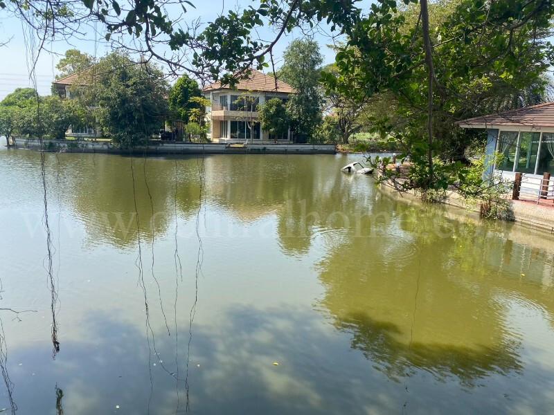 ที่ดินเปล่า ถมแล้ว 105.2 ตร.วา หมู่บ้าน การ์เด้นลากูน่า - ฉะเชิงเทรา ติดทะเลสาบ 10