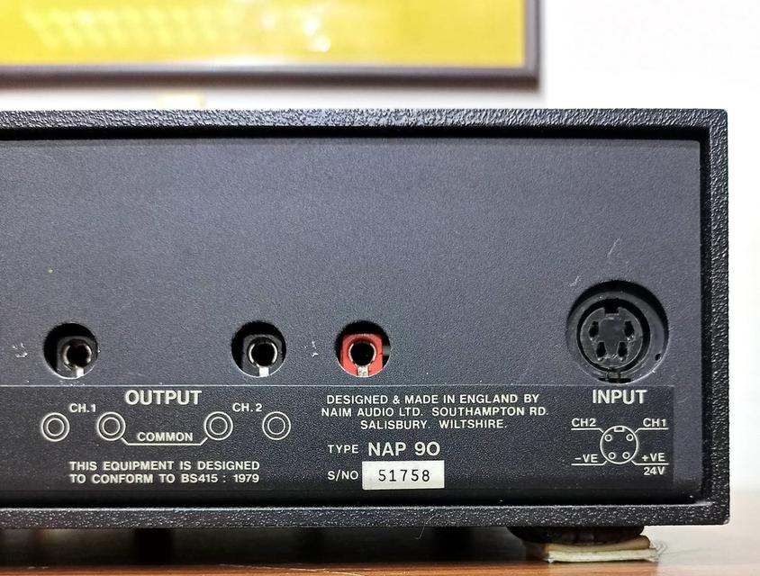 ขายปรี เพาเวอร์ Naim NAC 42 + NAP 90 (รุ่นกล่องไม้ขีด)