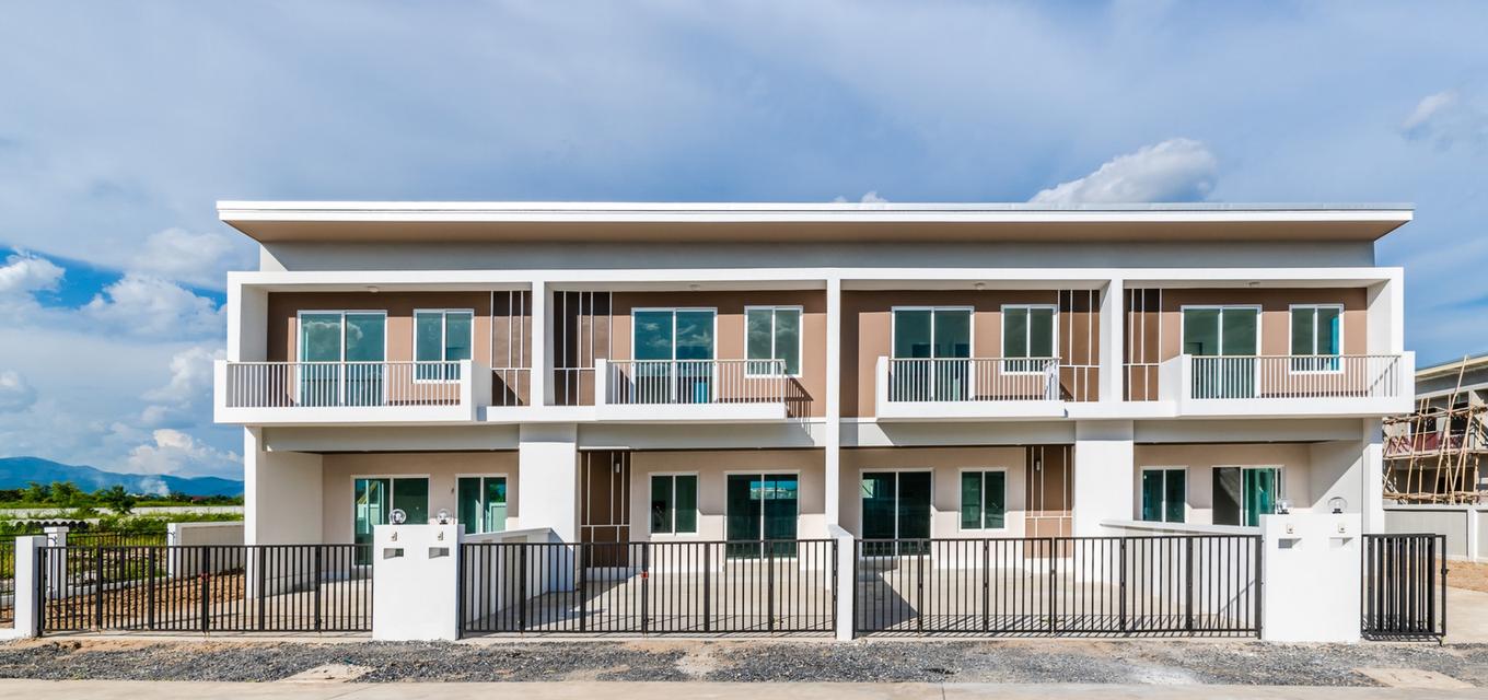 ทาวน์โฮม..บ้านหลังแรกที่ดีที่สุด ของครอบครัวเริ่มต้นโครงการ กาญจน์กนกทาวน์ 4 หนองจ๊อม-แม่โจ้  เริ่ม 1.9 ล้าน*บาท 1