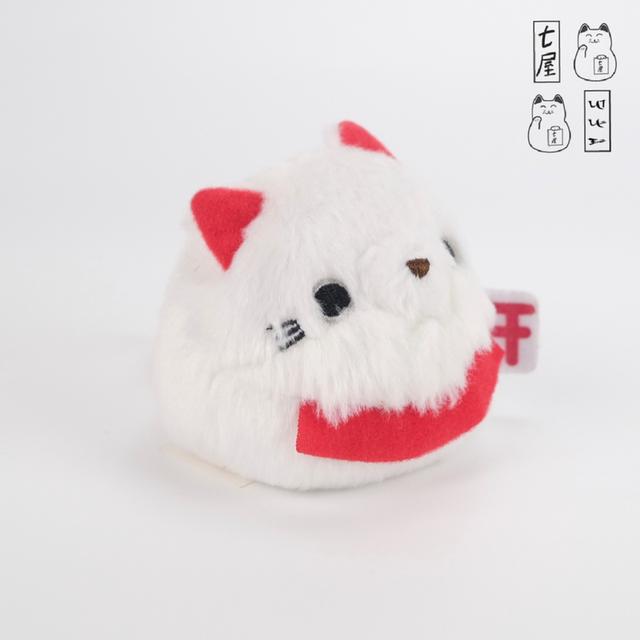 ตุ๊กตา จิ้งจอก อินาริ แมวก้อน ดังโกะ 🦊 Kitsune ・ White Fox Plush ・ SAN-EI ・ Dango Friends ・ Petit 8 cm 🍡 รูปที่ 7