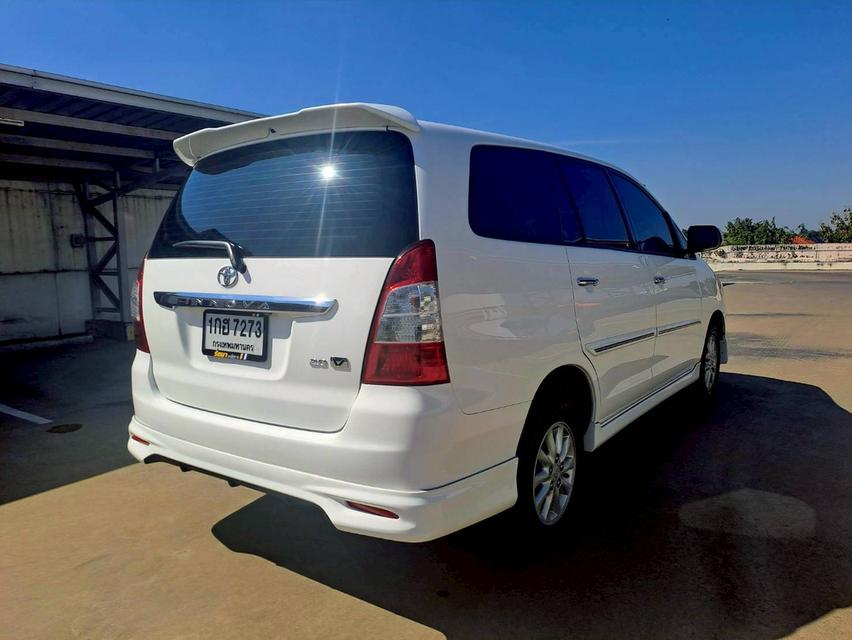 TOYOTA INNOVA, 2.0 V (MNC) (สีขาว) ปี2013 ประวัติดี เช็คศูนย์ตลอด 6