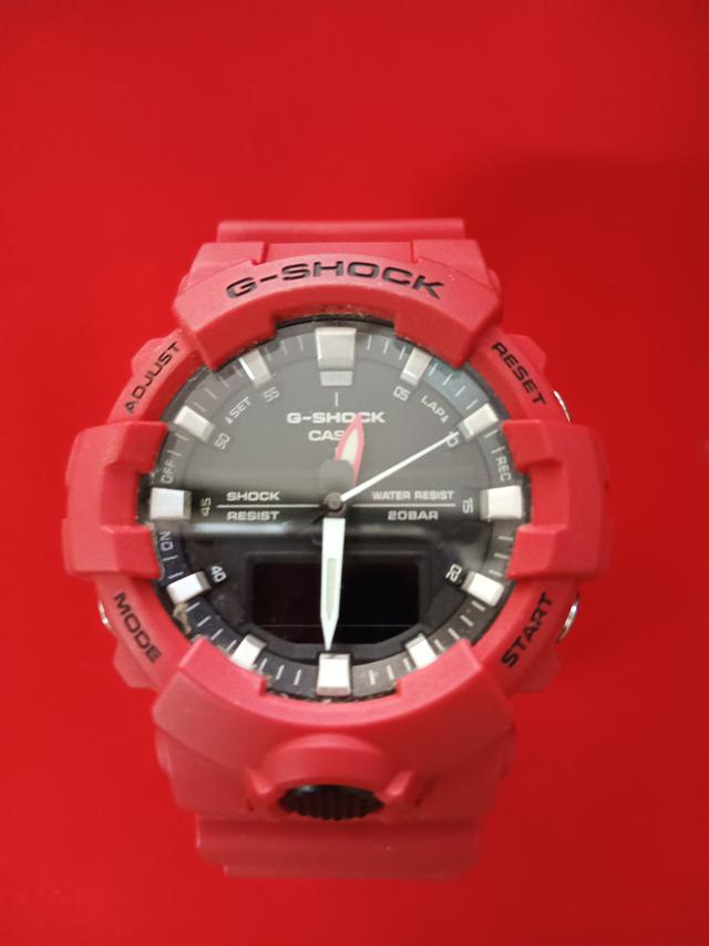 นาฬิกา G-Shock สีแดง ใส่ว่ายน้ำได้ 4