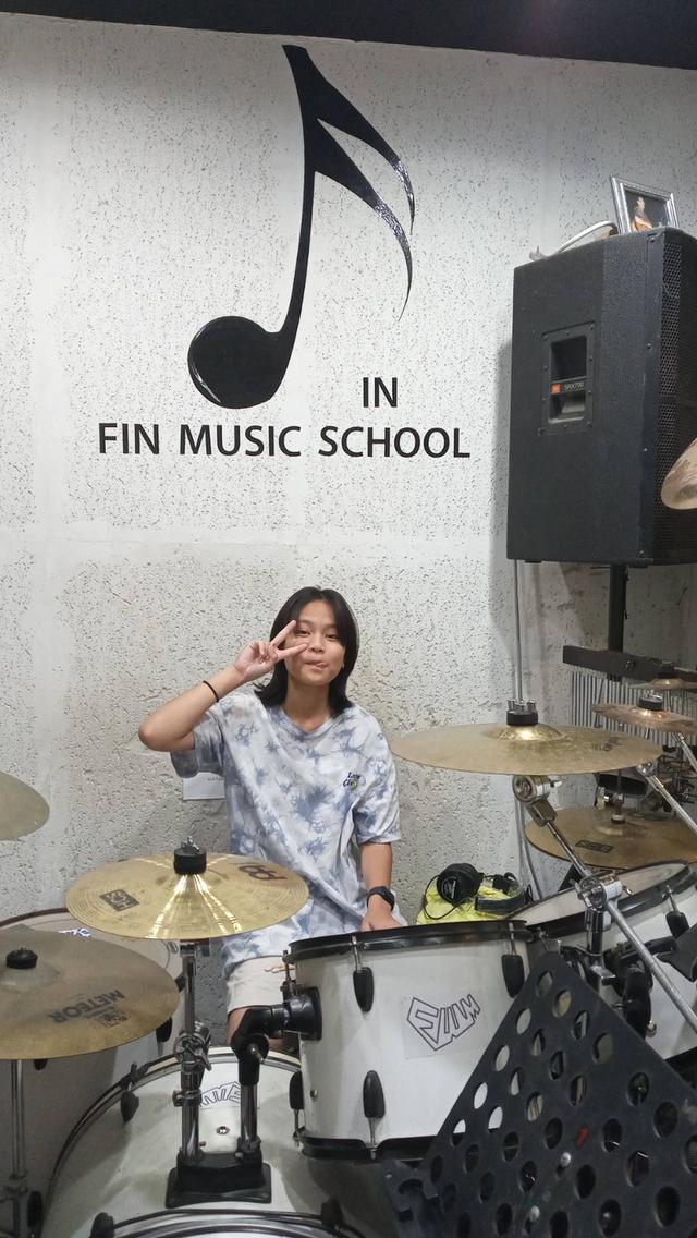 รับสอนกลอง ที่ Fin Music School รูปย่อยที่ 3