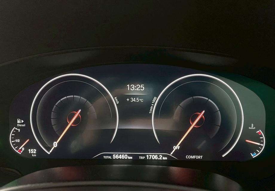 BMW 520 d M-Sport ปี 20 สีขาว ดีเซล ไมล์น้อย 56000 โลแท้ๆ เจ้าของมือแรก 6