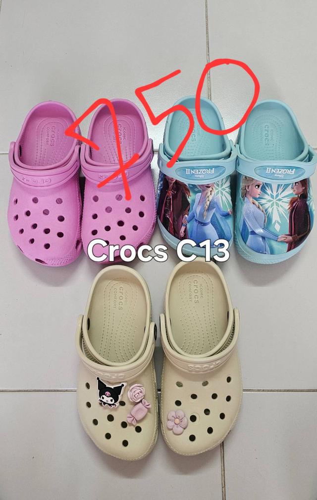 รองเท้าหุ้มส้นเด็ก ส่งต่อมือสอง สภาพดี ไม่มีตำหนิ ไซส์ในภาพ รูปที่ 11