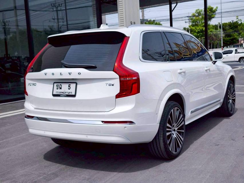 รหัสรถ KPV8 2025 Volvo XC90 Recharge AWD Inscription Plug-in Hybrid สีขาว เลขไมล์ 706 KM 12