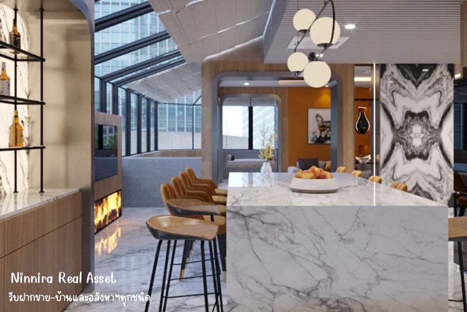 คอนโดหรู เพนท์เฮาส์ ใจกลางเมืองพระรามสาม Luxuly Penthouse Condominiume rama3 4