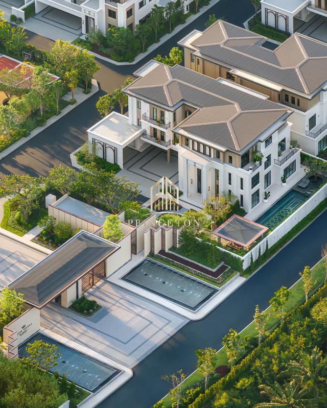 คฤหาสน์หรู 3 ชั้น แซงค์รอยัล ดิ เอททีน บางนา กม 7 CINQ ROYAL The Eighteen, Bangna KM.7 18