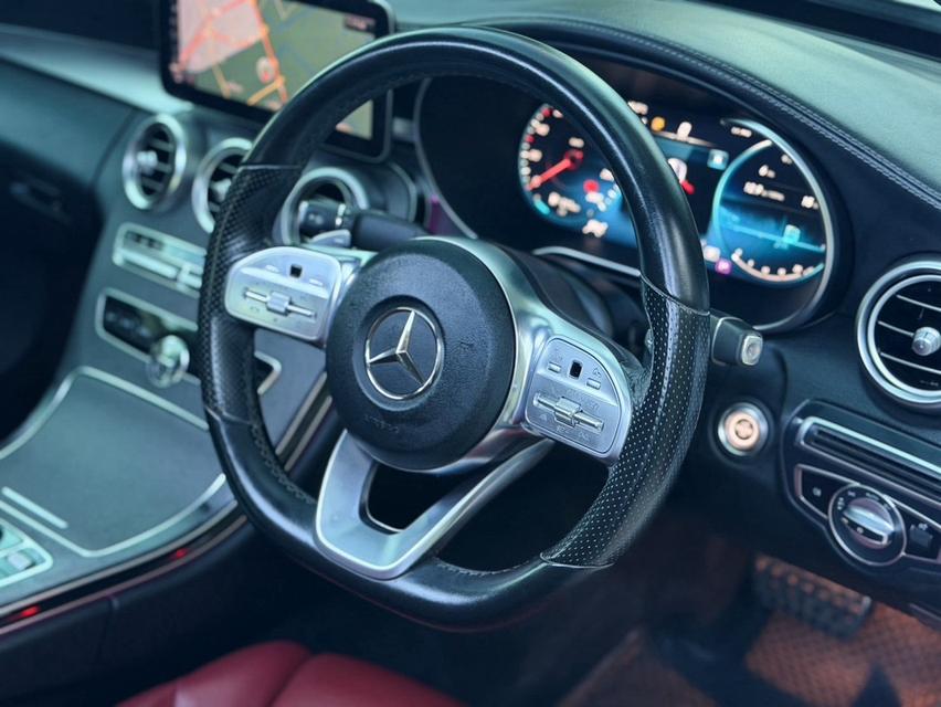 Benz C220d AMG Dynamic รุ่น Top ดีเซลล้วน W205 ปี 2020 หลังคาแก้ว ใช้งานน้อย 9 หมื่นโล รูปที่ 9