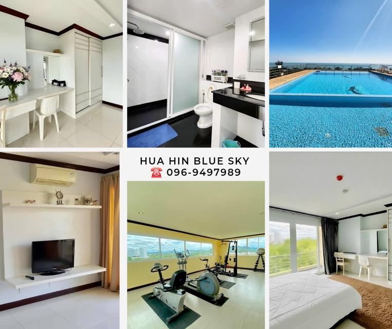 ต่างชาติซื้อเองได้ คอนโดใกล้ทะเล หัวหิน ห่างสนามบินหัวหิน 3 กม. 2 นอน  2 น้ำ 1 ห้องนั่งเล่น ส่วนครัว 87.8 ตร.ม ห้องใหญ่เกินราคา 1