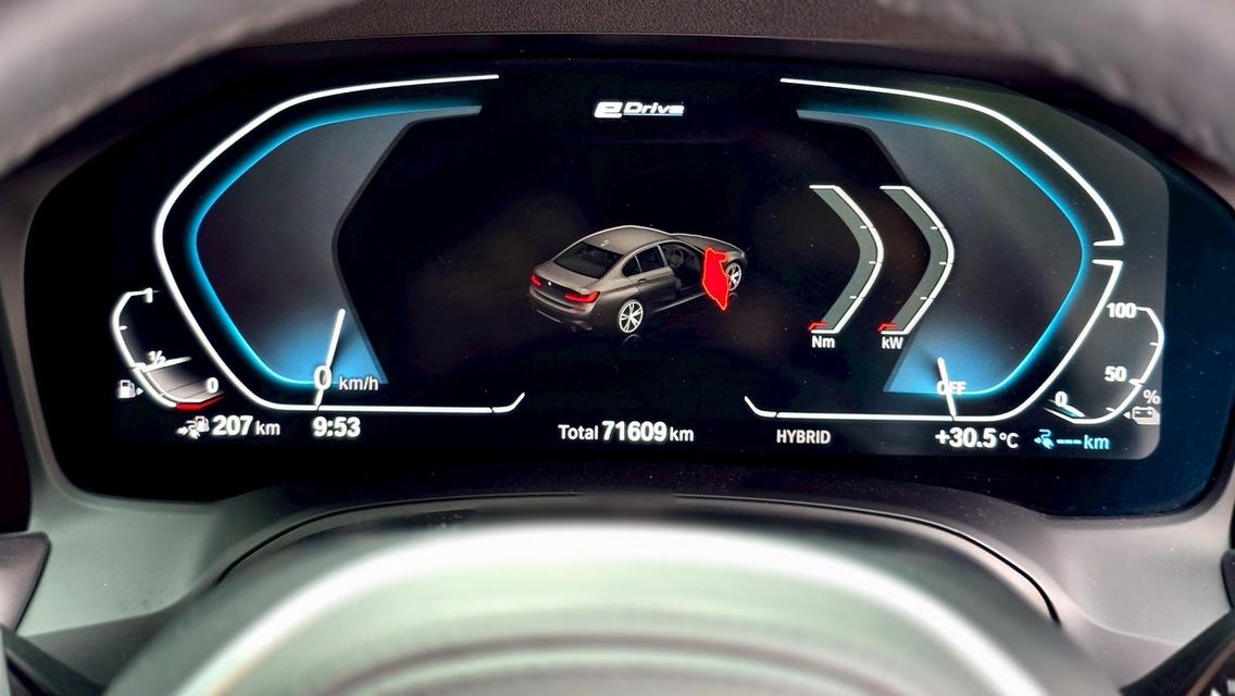 รหัสรถ WB36 Bmw 330e Msport ปี 2020 12