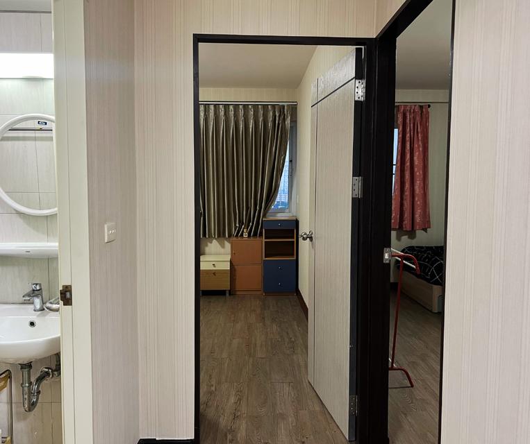 ขายคอนโดบ้านประชานิเวศน์ ห้องมุม 2 นอน 64 ตร.ม. ชั้น 9 วิวโล่ง ลมดี เฟอร์ครบ 5