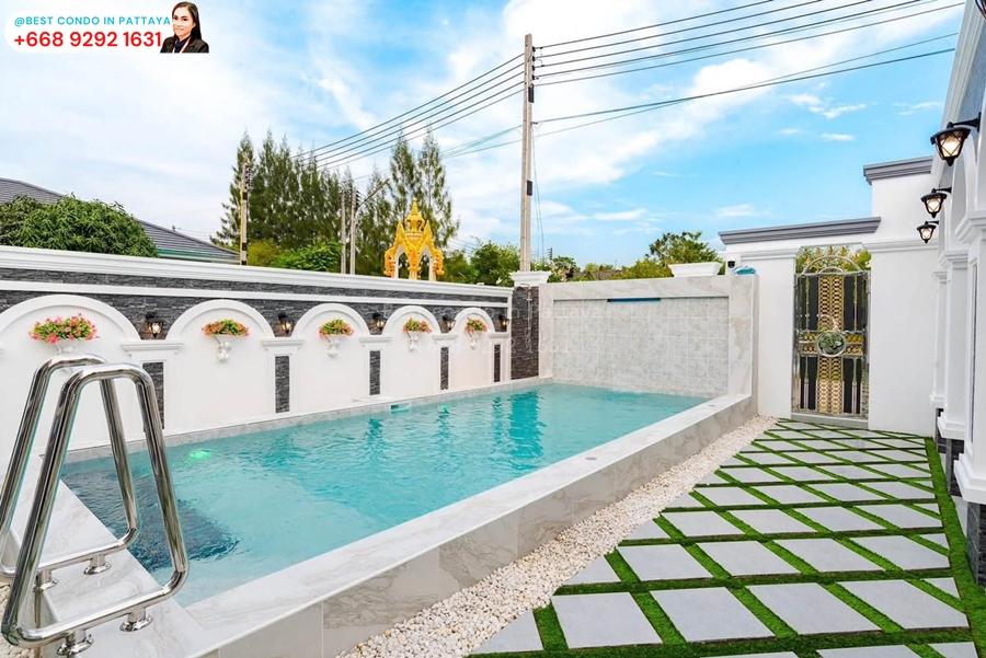 ✨ บ้านสไตล์ลักชูรี่ 4 ห้องนอน ใกล้อ่างมาบประชัน #รหัสทรัพย์466 ✨  13