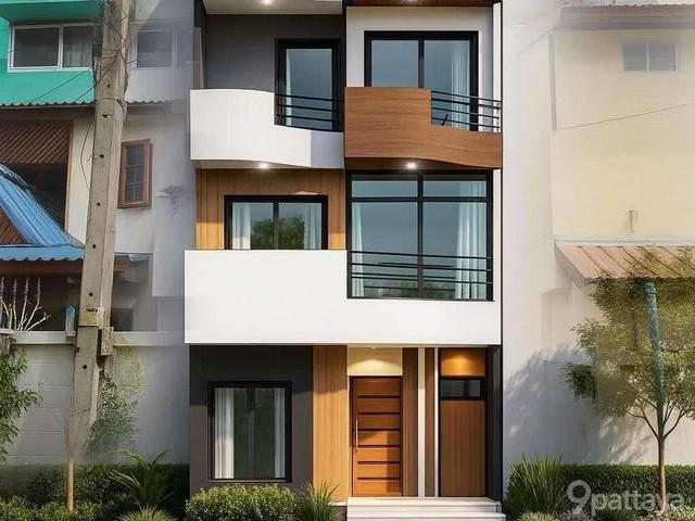 ขาย ทาวน์โฮม 3 ชั้น รีโนเวทใหม่ ทัพพระยา ซอย 15 พัทยา For Sale Renovated 3-Storey Townhome Thappraya Soi 15 Pattaya  11
