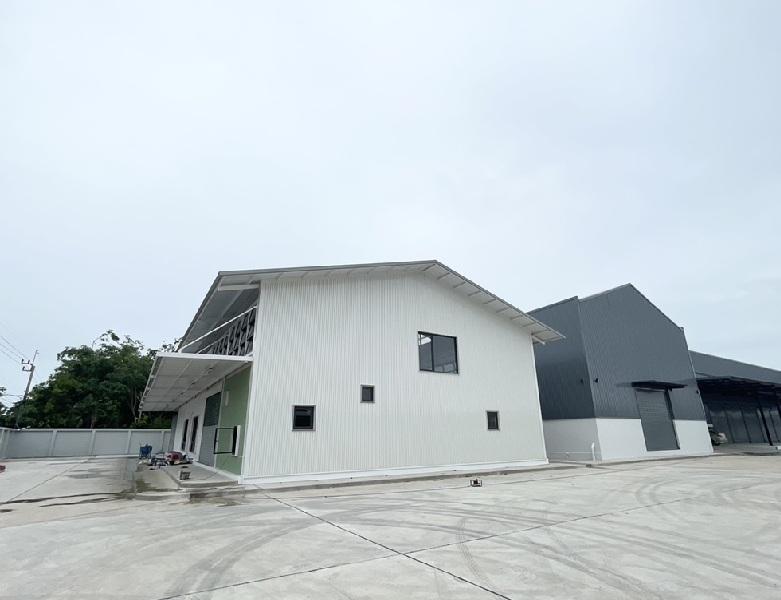 ให้เช่าโกดัง โรงงาน พร้อมสำนักงาน สร้างใหม่ / ทำเล พระราม 2 ซอยแสมดำ เข้าซอยไม่ลึก / พื้นที่ดิน 5 ไร่ 2 งาน / พื้นที่ใช้สอย 2645 ตารางเมตร 