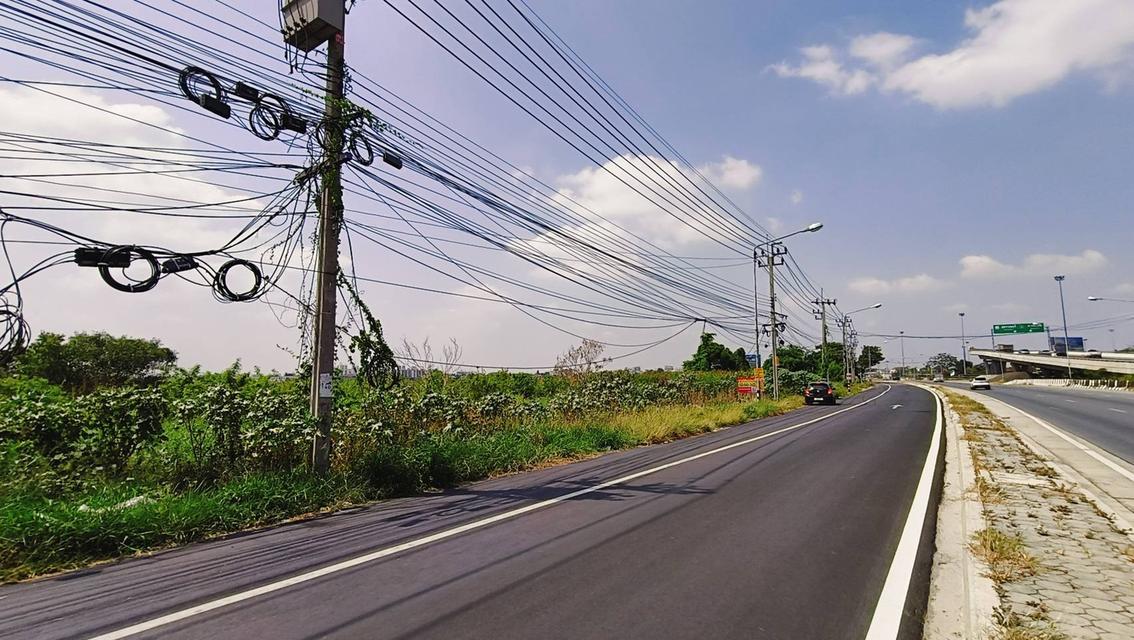 ขายที่ดินติดถนน345บางบัวทอง 5