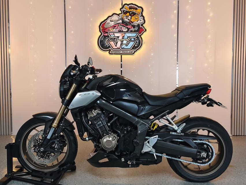 เพียวคาร์บอนทั้งคัน HONDA CB650R รถกลางปี 2019 มือเดียว ทรงดี‼️ รูปที่ 6