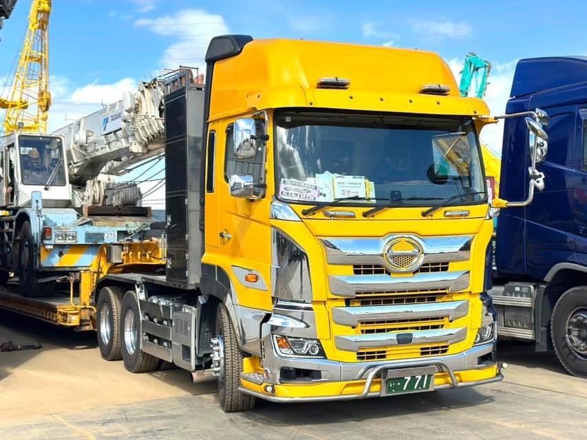 Hino 700 สีเหลือง ปี 2020 สภาพนางฟ้า 2