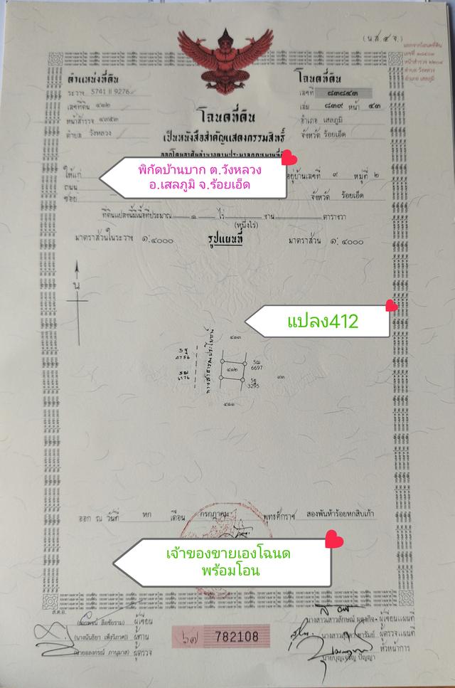 ที่ดินแบ่งขาย แปลงละ 1 ไร่ 3