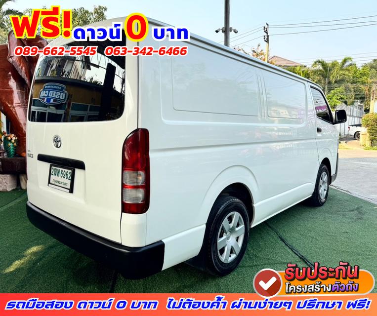 🟠ปี2019 Toyota Hiace 3.0 ตัวเตี้ย  D4D Van 6