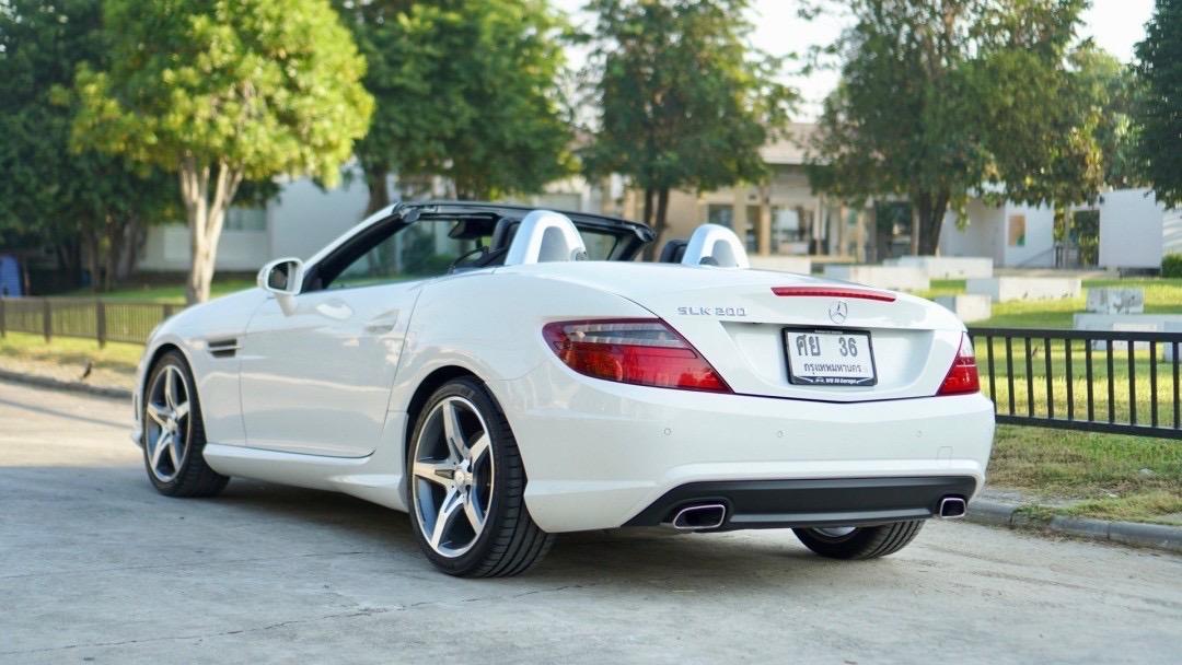 Benz SLK 200 Amg CarbonLookEdition ปี 2015 รหัส WB36  2