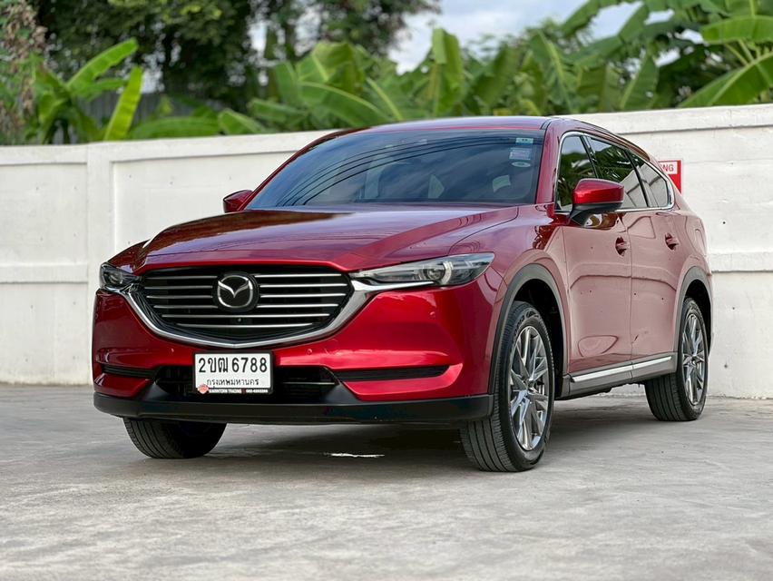 ปี 2019 MAZDA CX-8, 2.2 XDL โฉม ปี19-ปัจจุบัน สีแดง เกียร์ออโต้ เครื่องยนต์ดีเซล มือเดียวป้ายแดง