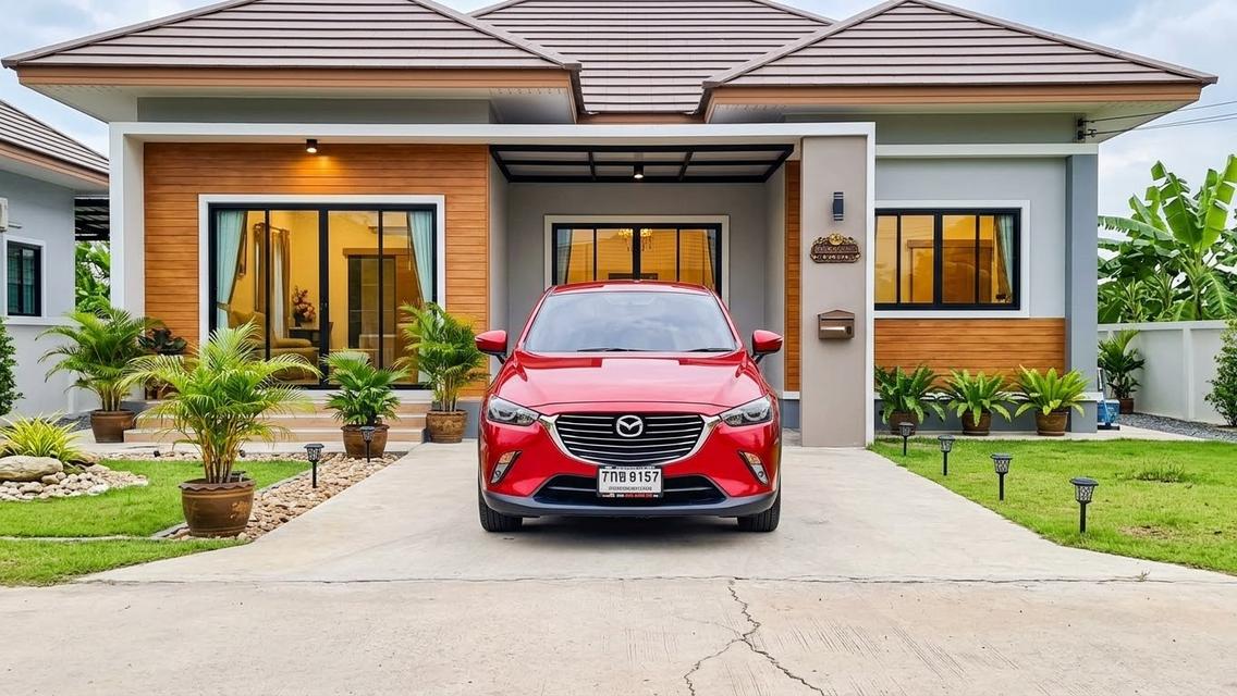 MAZDA CX-3 2.0 C ปี 2017 จด 2018รถบ้าน มือเดียว สีแดง สวยพร้อมใช้ ❤️ รูปที่ 2