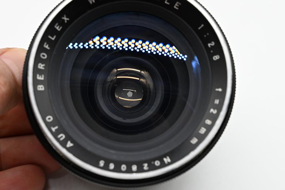 (RARE) Auto beroflex 28mm f2.8 wide angle  เลนส์ เม้าส์ exakta 14